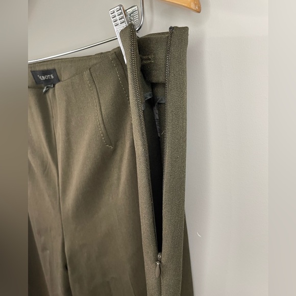 Talbots NWT dark olive green dress pants size 16L - Picture 5 of 10